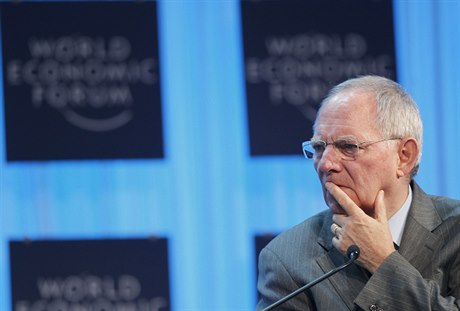 Nmecký ministr financí Wolfgang Schäuble