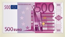 Bankovka v hodnotě 500 eur. | na serveru Lidovky.cz | aktuální zprávy