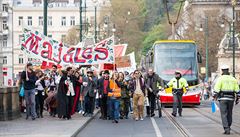 Studentský majáles proel Prahou.