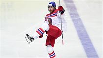 ČR - Norsko (Lukáš Kašpar se raduje ze čtvrtého gólu ČR). | na serveru Lidovky.cz | aktuální zprávy