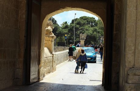 Brna do msta Mdina na Malt.