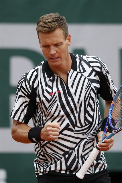 Tomá Berdych na Roland Garros