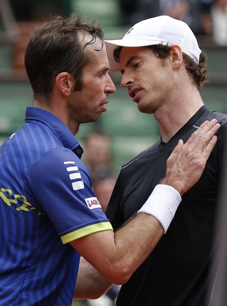 Radek tpánek a Andy Murray.