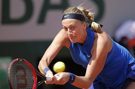 Petra Kvitová na letoním French Open.