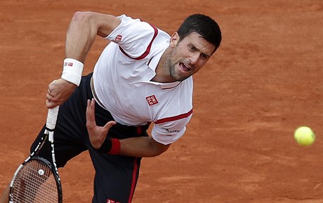 Novak Djokovi nedal Tomái Berdychovi anci a dál sní o titulu z French Open.
