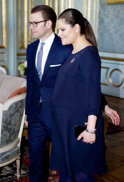 védská korunní princezna Viktorie s manelem princem Danielem.