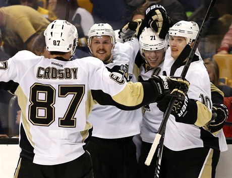 Pittsburgh Penguins proti Boston Bruins, Sidney Crosby peskoil v produktivit...