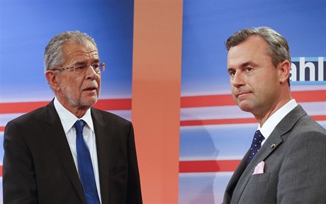 Soupei: Alexander Van den Bellen a Norbert Hoffer.