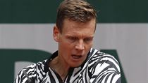 Tom Berdych na French Open.