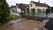 Nov Rychnov na Pelhimovsku 28. kvtna po vydatn bouce zashla lokln...