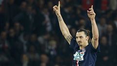 Zlatan Ibrahimovic v dresu PSG.