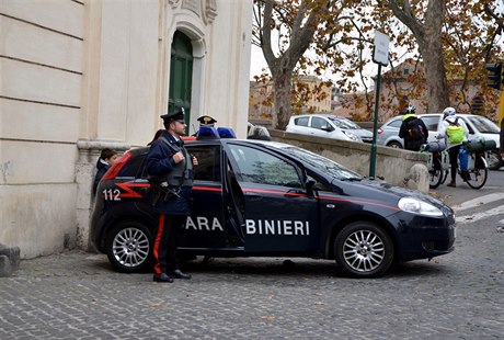 Italská policie (ilustraní snímek).