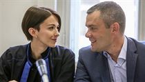 Advokti, kte pracovali pro Rittiga: Karolna Babkov a David Michal.
