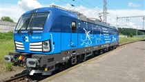 Lokomotiva Siemens Vectron v barvách spoelčnosti ČD Cargo. | na serveru Lidovky.cz | aktuální zprávy