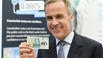 Guvernér Bank of England Mark Carney představil novou pětidolarovou bankovku. | na serveru Lidovky.cz | aktuální zprávy