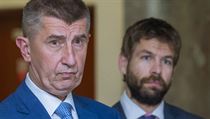 Andrej Babiš s Robertem Pelikánem. | na serveru Lidovky.cz | aktuální zprávy