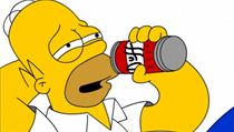 Homer Simpson s pivem Duff. | na serveru Lidovky.cz | aktuální zprávy