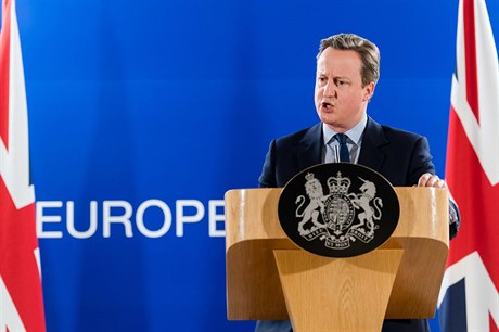 Britský premiér David Cameron.