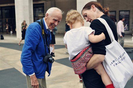 Známý americký fotograf Bill Cunningham