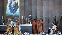 Pape Frantiek navtvil katedrlu armnsk apotolsk crkve v Emiadzinu
