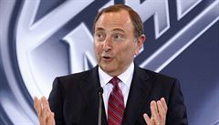 Komisioná NHL Gary Bettman.