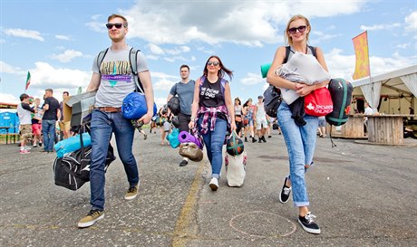 Zaal festival Rock for People.