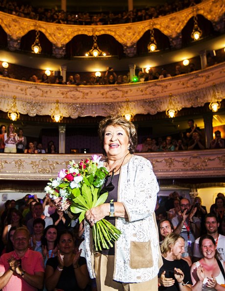 Jiina Bohdalová na 51. roníku MFF Karlovy Vary.