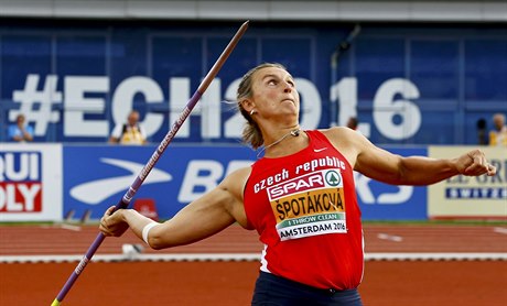 Barbora potáková ve finále otpu na ME v Amsterdamu.