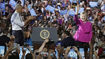 Prezident Barack Obama podpořil v Charlotte Hillary Clintonovou v boji o Bílý... | na serveru Lidovky.cz | aktuální zprávy