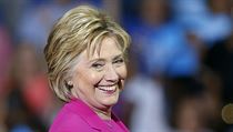 Prezidentská kandidátka Hillary Clintonová během svého projevu v Charlotte | na serveru Lidovky.cz | aktuální zprávy