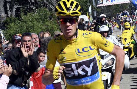 Problmy Chrise Frooma ve 12. etap Tour de France 2016.