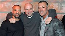 Dana White (uprostřed) s dnes již bývalými majiteli UFC bratry Fertittovými. | na serveru Lidovky.cz | aktuální zprávy