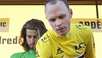 Brit Chris Froome a Slovák Peter Sagan na stupních vítězů Tour de France 2016. | na serveru Lidovky.cz | aktuální zprávy