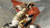Idealizovaný Napoleon přechází Alpy na svém bílém oři od Jacques-Louis Davida... | na serveru Lidovky.cz | aktuální zprávy