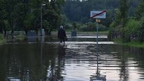 Kvli rozvodnn Smd je na Liberecku a do odvoln uzavena silnice tet...
