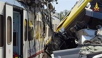 Nehoda vlak pobl Bari.