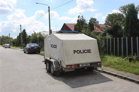 Policisté zastelili 20. ervence dluníka, který v Ostrav - Hrabvce pi...