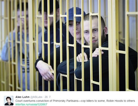Po vleklých soudních procesech soud ve Vladivostoku vechny partyzány, kteí se...