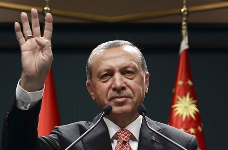 Turecký prezident Recep Tayyip Erdogan.