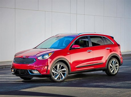 Hybridní vz Kia Niro.