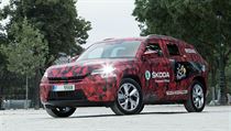 Nová Škoda Kodiaq střídá maskování. | na serveru Lidovky.cz | aktuální zprávy