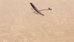 Solar Impulse nad Spojenými arabskými emiráty.