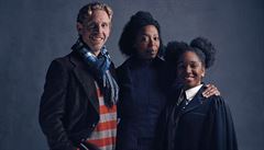 Rodina Rona Weaslyho v divadelním pedstavení Harry Potter a prokleté dít.