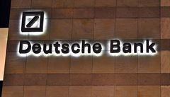 Logo banky Deutsche Bank.