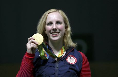 Virginia Thrasherov se zlatou medail.