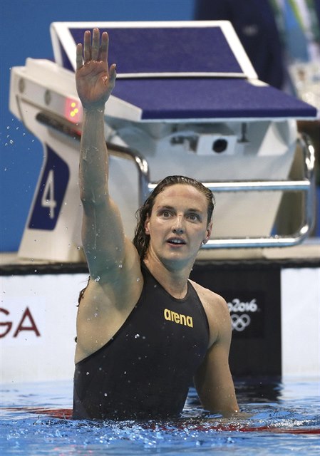 Maarská plavkyn Katinka Hosszúová.