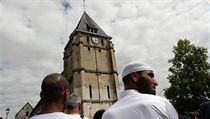 Kostel v Saint-Etienne-du-Rouvray, dějišti teroristického útoku. Pietního... | na serveru Lidovky.cz | aktuální zprávy