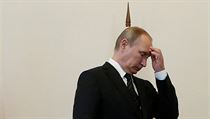 Rusk prezident Vladimir Putin se na vod prvn schzky se svm tureckm...