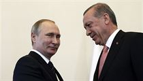 Ruský prezident Vladimir Putin se na úvod první schůzky se svým tureckým... | na serveru Lidovky.cz | aktuální zprávy
