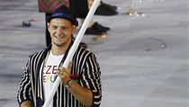 Lukáš Krpálek - vlajkonoš ČR na slavnostním zahájení olympiády v Riu. | na serveru Lidovky.cz | aktuální zprávy